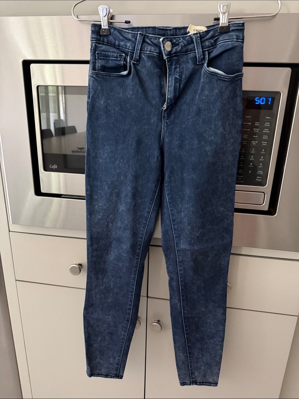 High-Rise Dark Blue Women’s Jeans